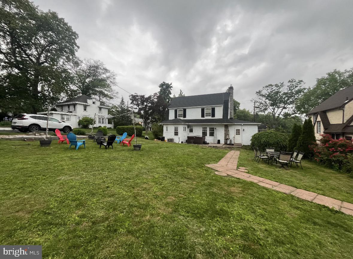 120 West Springfield Road Springfield, PA 19064 - Photo 35 of 35 a view of a house with a back yard