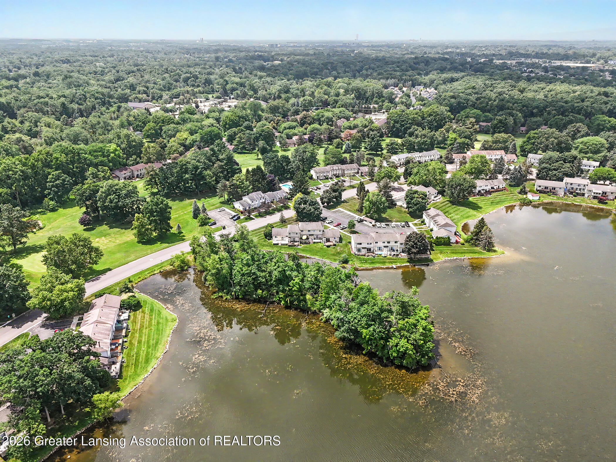 2059 La Mer Lane, Unit 17 Haslett, MI 48840 - Photo 43 of 48 Community Aerial