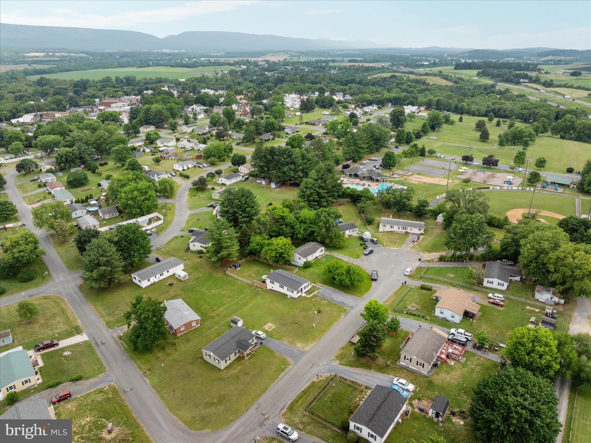 5848 Cardinal Street Mount Jackson, VA 22842 - Photo 35 of 43 Aerial view