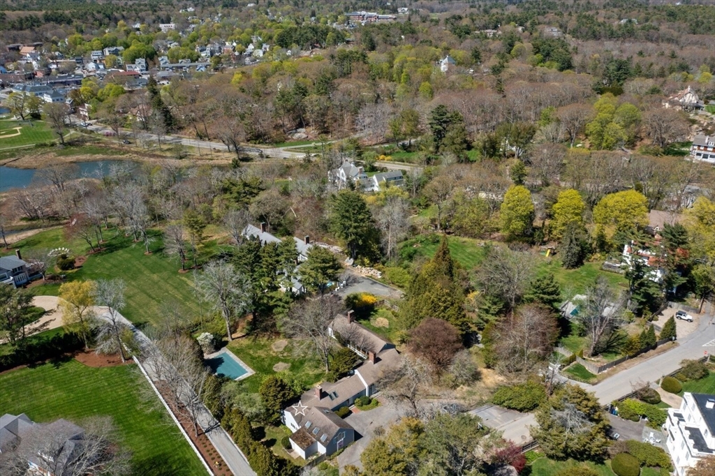 3 Proctor Street Manchester, MA 01944 - Photo 34 of 40 an aerial view of residential houses with outdoor space and trees