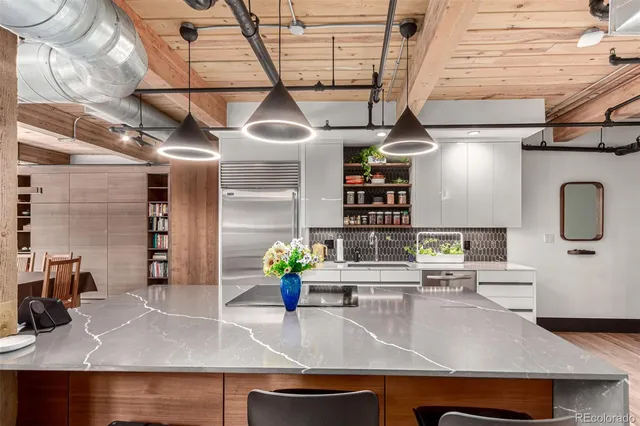 a view of water heater room