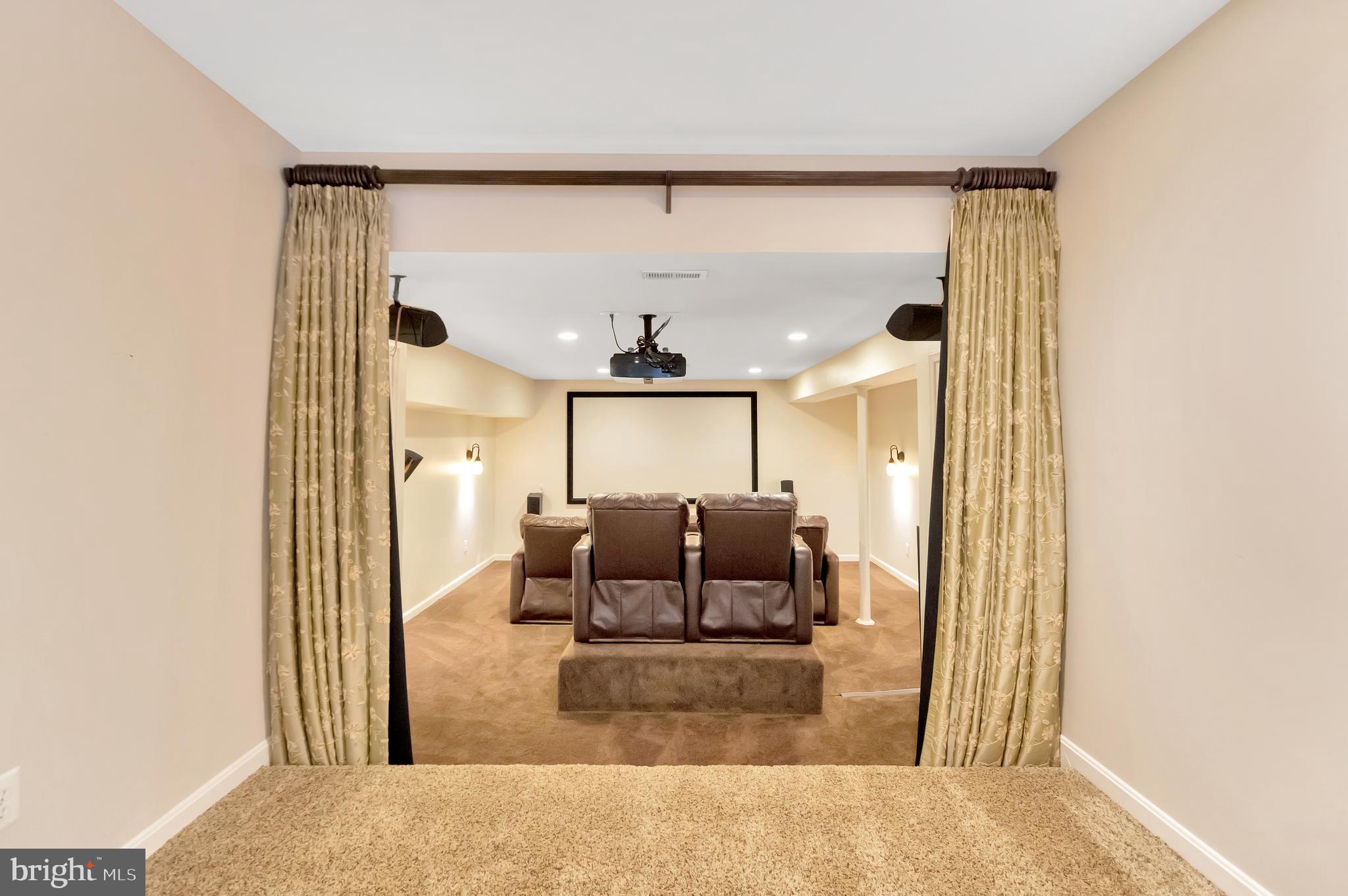 43364 Deepspring Court Ashburn, VA 20147 - Photo 47 of 59 Lower Level - Media Room