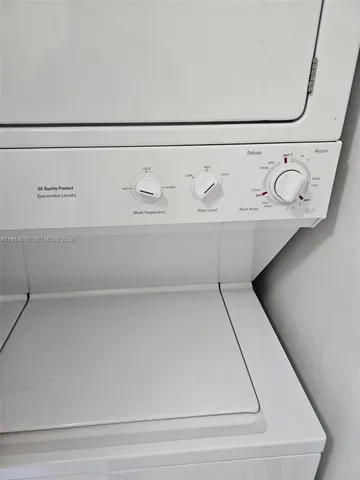 a close view of utility room