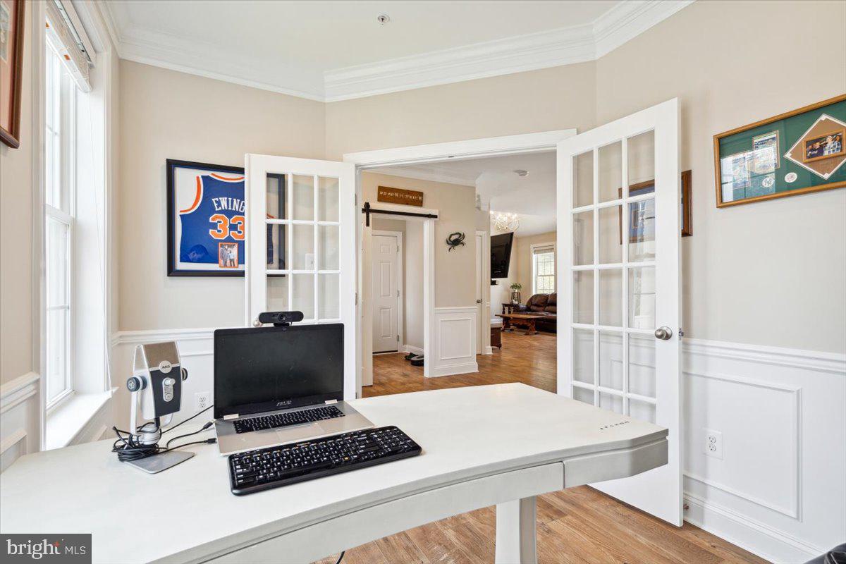 7024 Fox Chase Road New Market, MD 21774 - Photo 8 of 57 French doors leading out to the main entry.