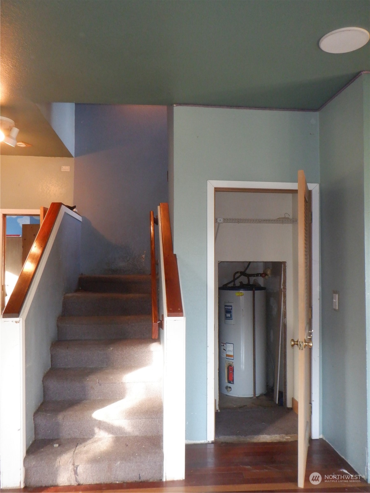 13903 Center Road Quilcene, WA 98376 - Photo 18 of 40 a view of entryway and hall with wooden floor
