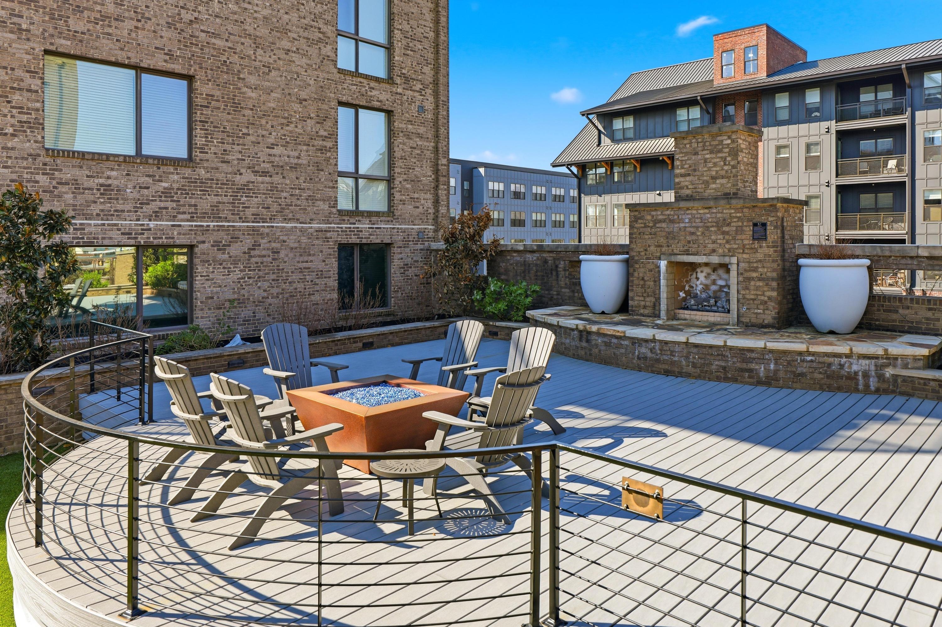 200 Manufacturers Road, Unit 619 Chattanooga, TN 37405 - Photo 37 of 53 Social Deck w/ Fire Table