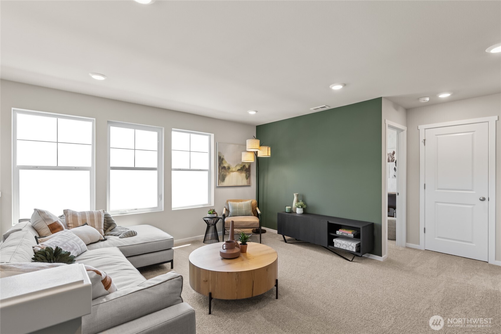 550 Hann Street, Unit 63 Buckley, WA 98321 - Photo 6 of 30 a living room with furniture and a large window