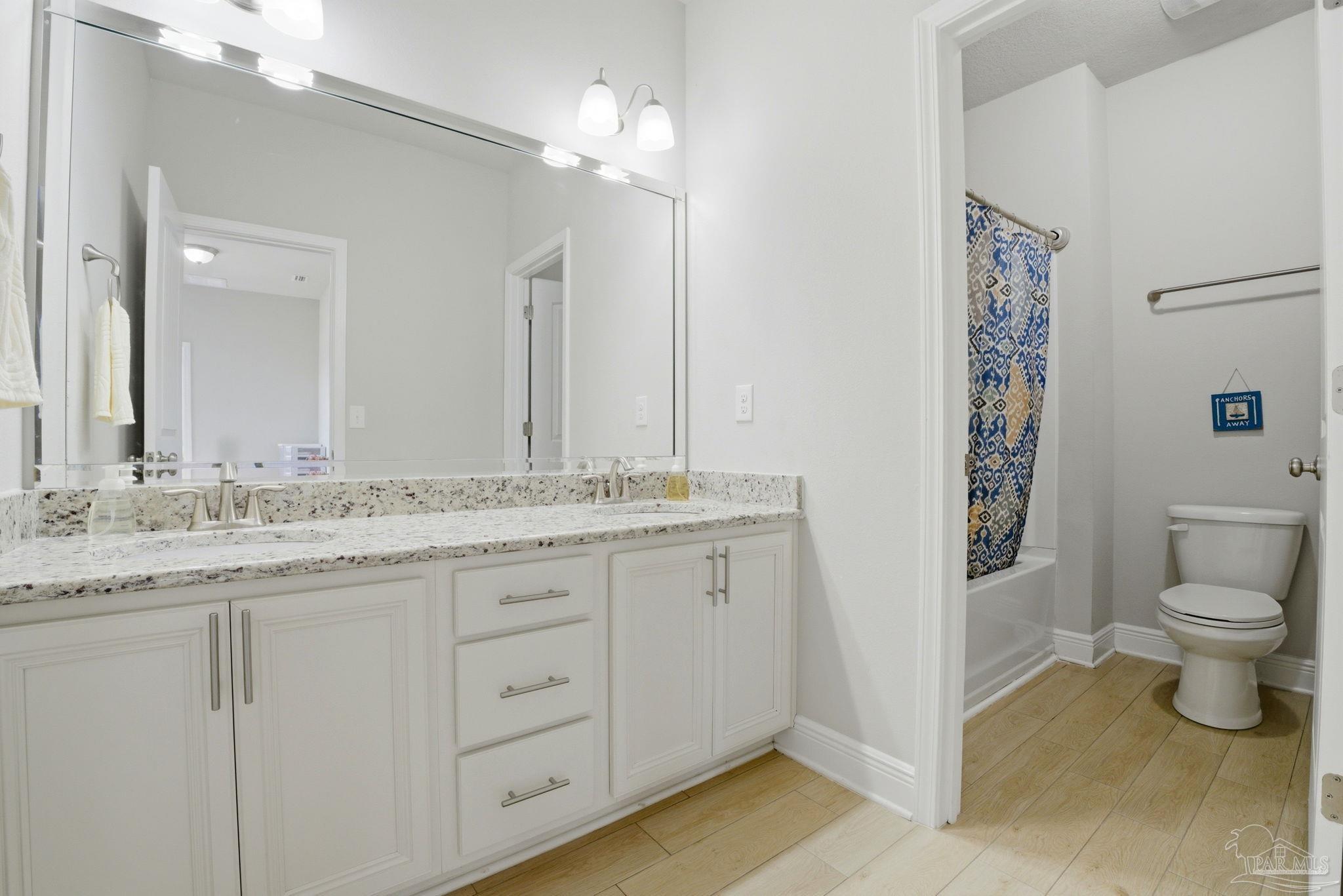 2961 Gemstone Circle Pace, FL 32571 - Photo 41 of 55 double vanities; between bedrooms 5 & 6