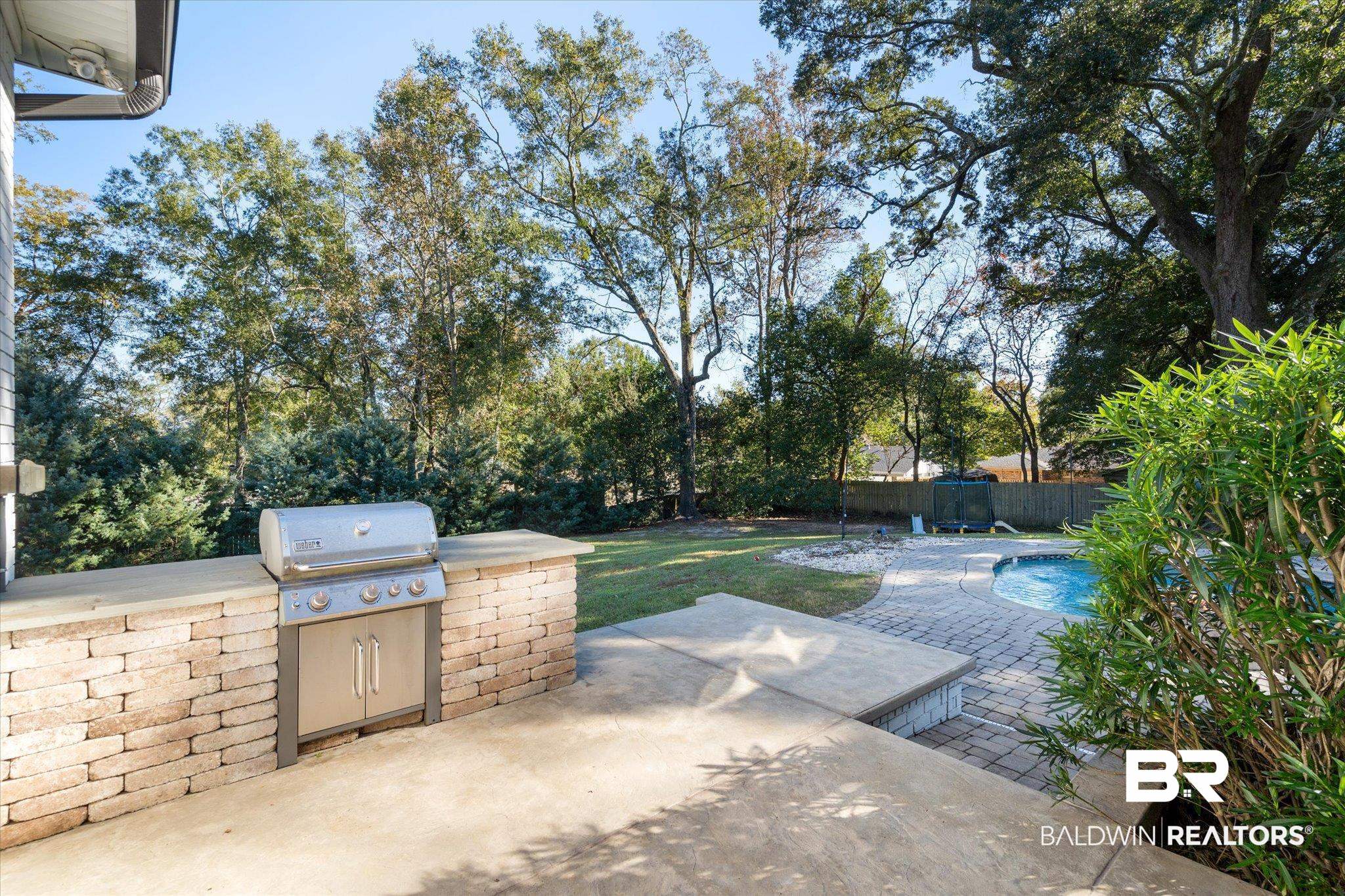 3713 Old Shell Road Mobile, AL 36608 - Photo 38 of 52 View of patio / terrace with area for grilling