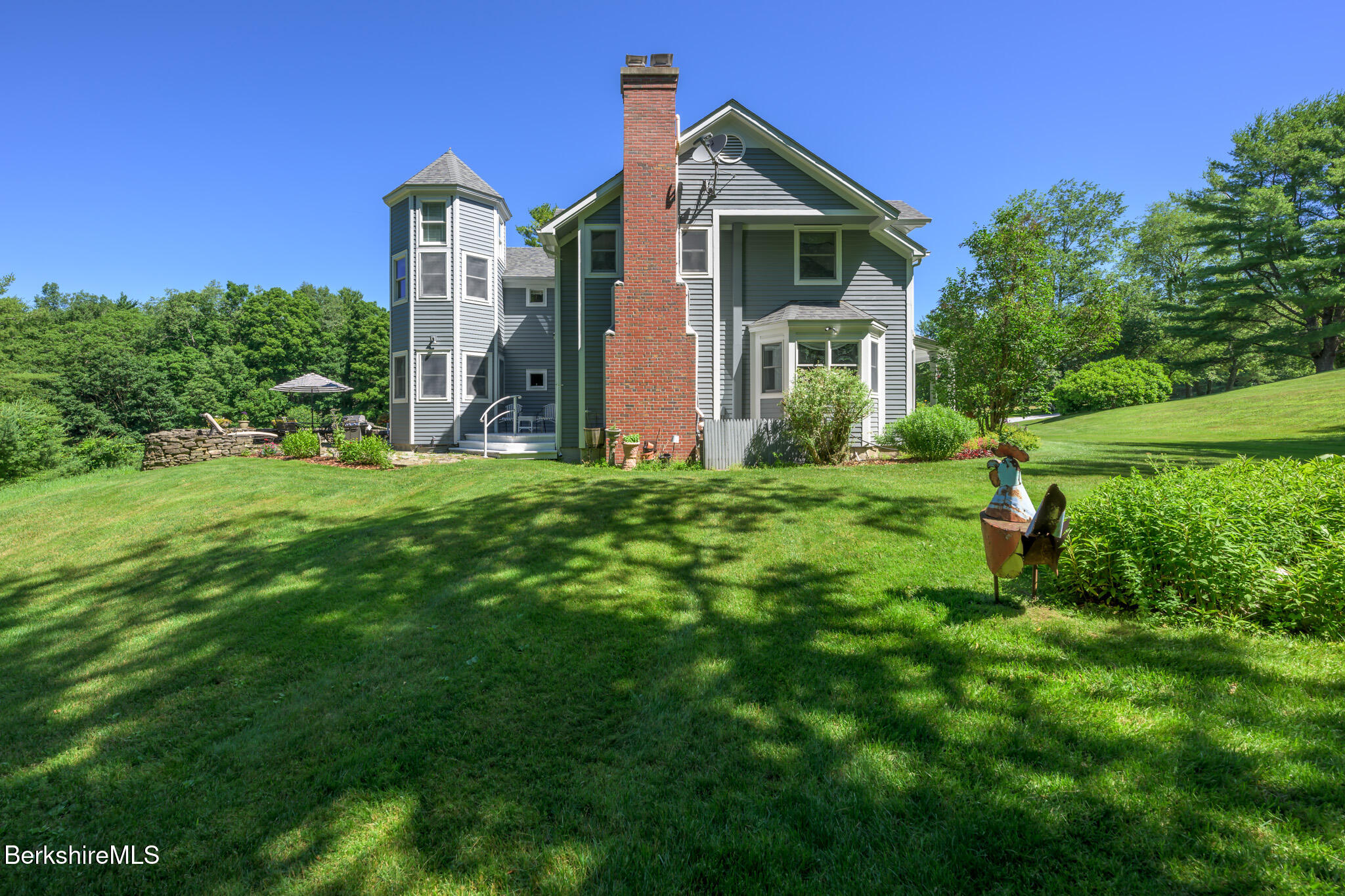 176 West Center Road West Stockbridge, MA 01266 - Photo 55 of 57 a front view of a house with a yard