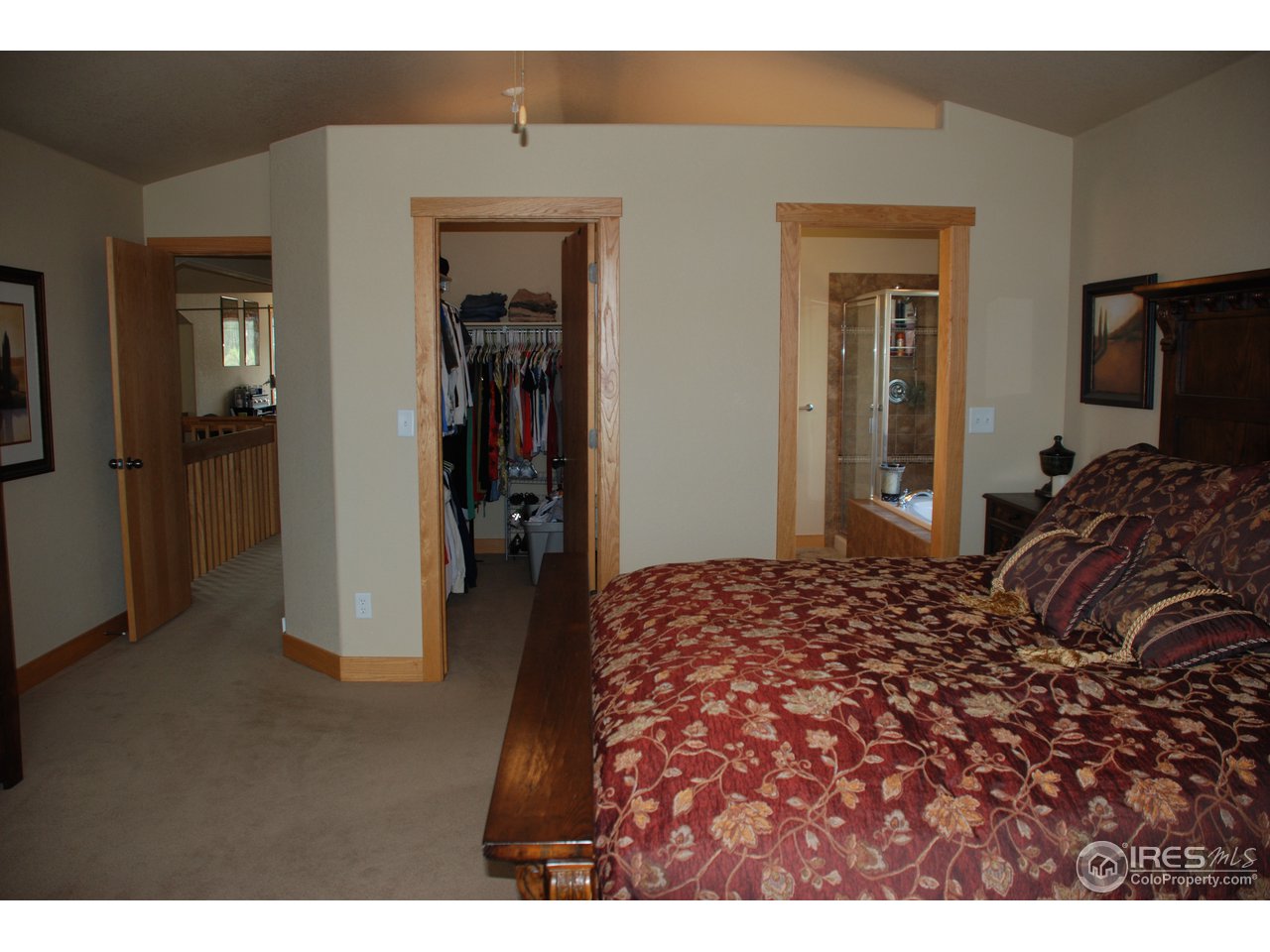 1392 Ripple Court Fort Collins, CO 80521 - Photo 14 of 18 View to walkin closet & bath