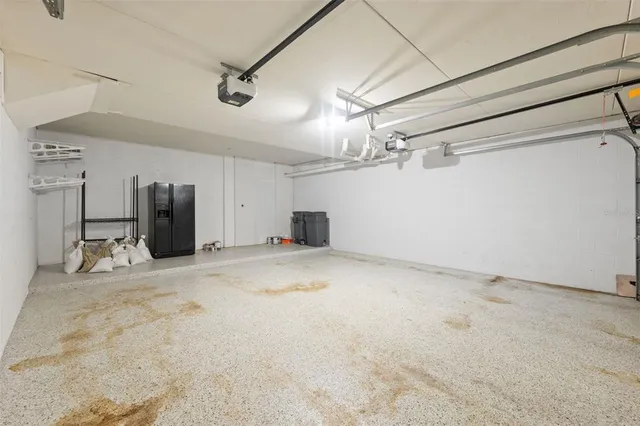 a view of a lake in a city