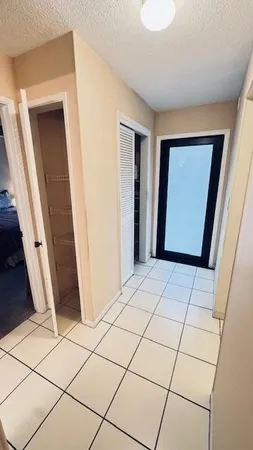 a black and white photo of a room