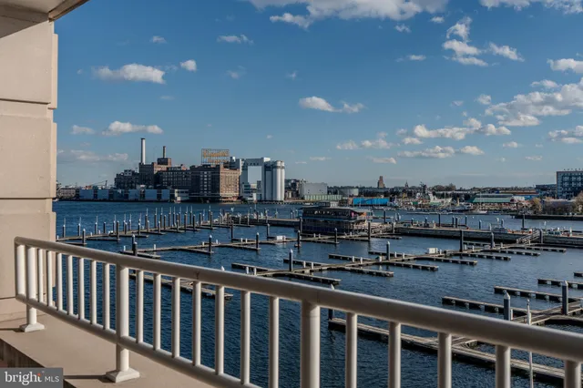 a view of a city from a balcony