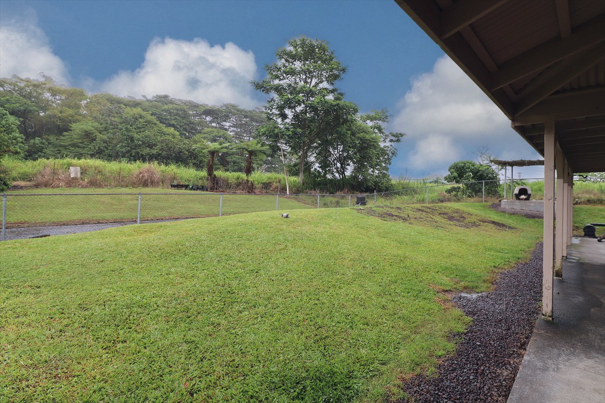 17-212 Volcano Road Keaau, HI 96749 - Photo 18 of 24 a view of a golf course with a big yard