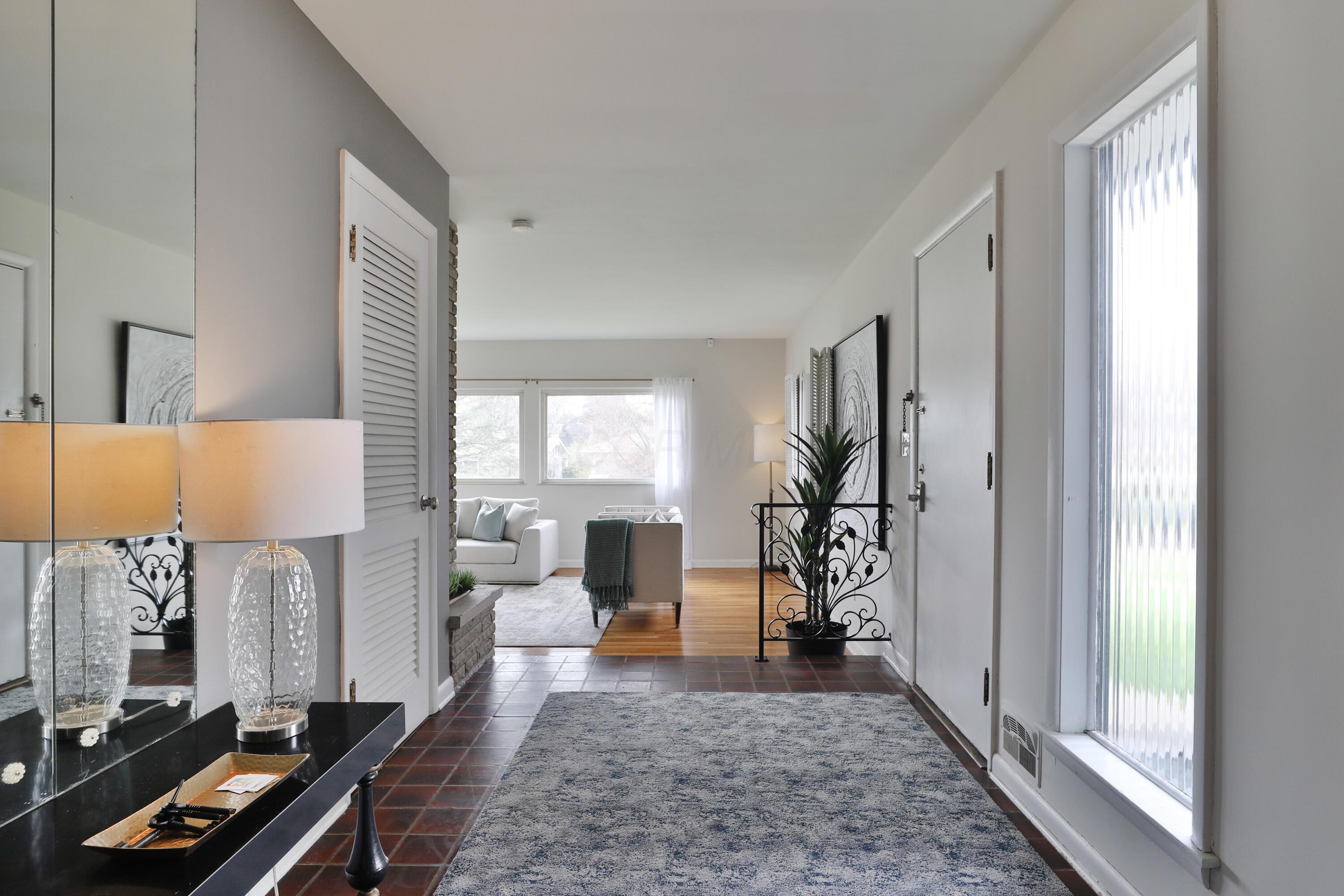 Spacious and welcoming. Step down Living Room off the foyer.
