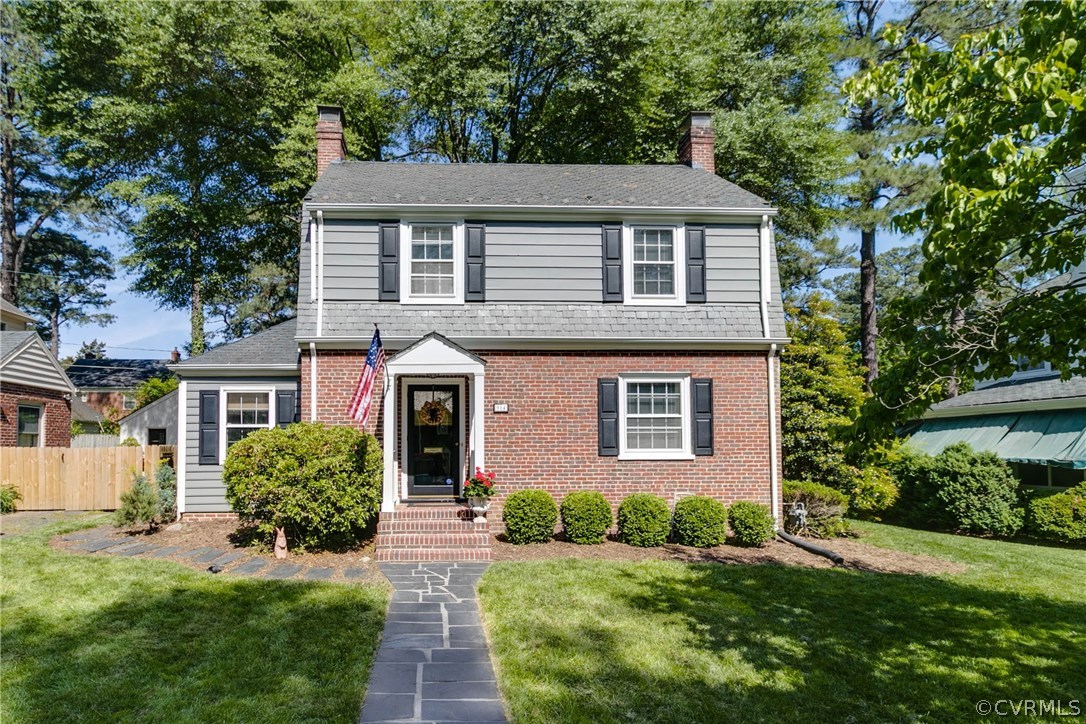 914 Pine Ridge Road Richmond, VA 23226 - Photo 2 of 39 Brick and slate Dutch Colonial.