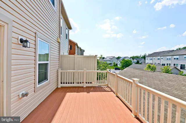 a view of a room that has a window in it