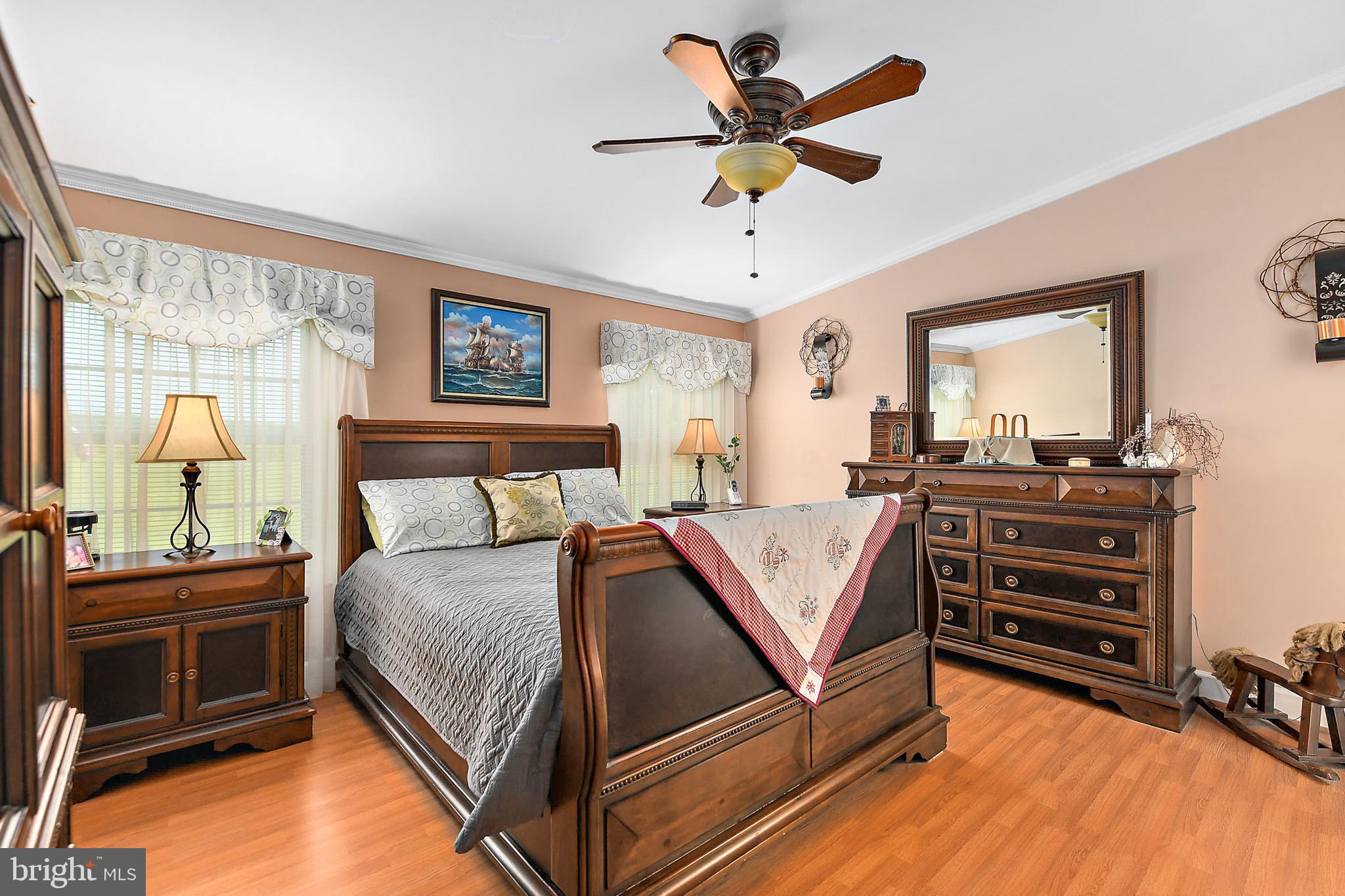 2624 Bird Hill Road Girdletree, MD 21829 - Photo 13 of 41 Master suite with ceiling fan