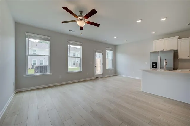 a view of storage and utility room with washer and dryer