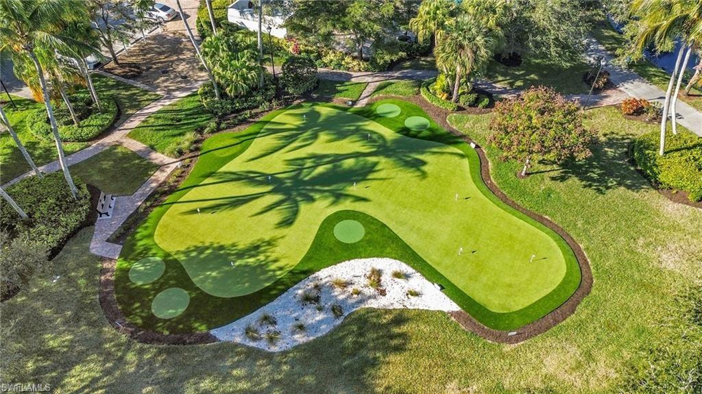 3356 Cayman Lane Naples, FL 34119 - Photo 42 of 42 Golf putting green - how absolutely fun !!!