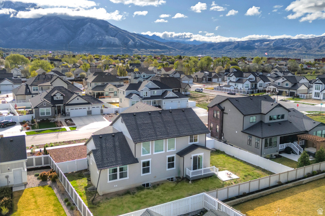 11694 Engelmann Drive Draper, UT 84020 - Photo 6 of 41 Aerial view of residential area with mountains