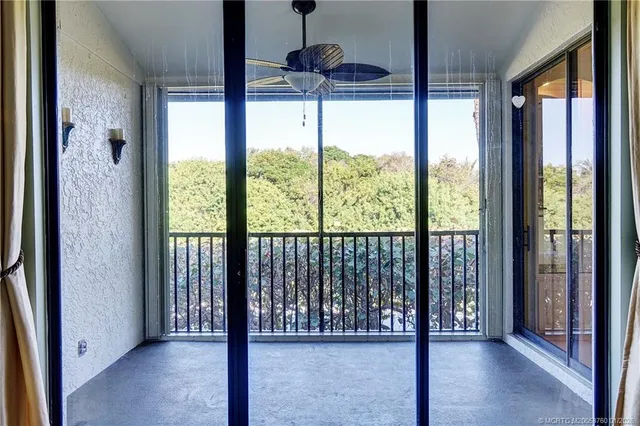 a view of a room with window