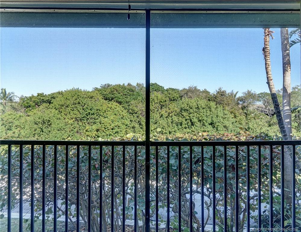 5290 Southeast Seascape Way, Unit 201 Stuart, FL 34997 - Photo 17 of 30 a view of a balcony
