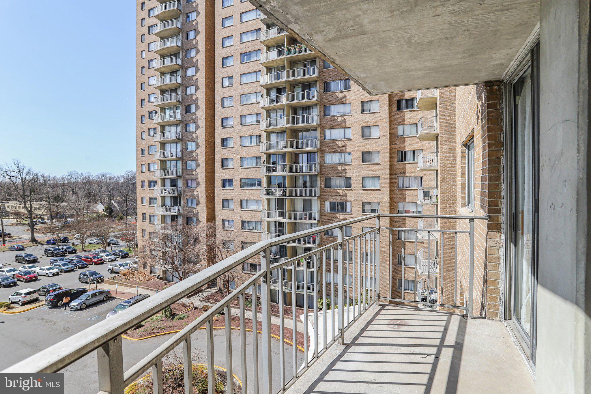1836 Metzerott Road, Unit 627 Adelphi, MD 20783 - Photo 25 of 27 a view of balcony with city view