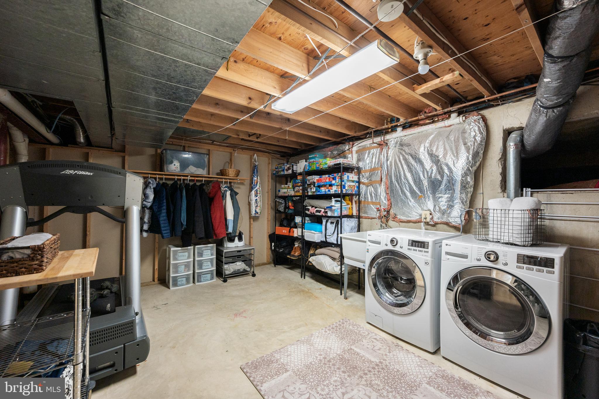 8531 Autumn Rust Road Ellicott City, MD 21043 - Photo 40 of 46 Lower Level Laundry / Storage