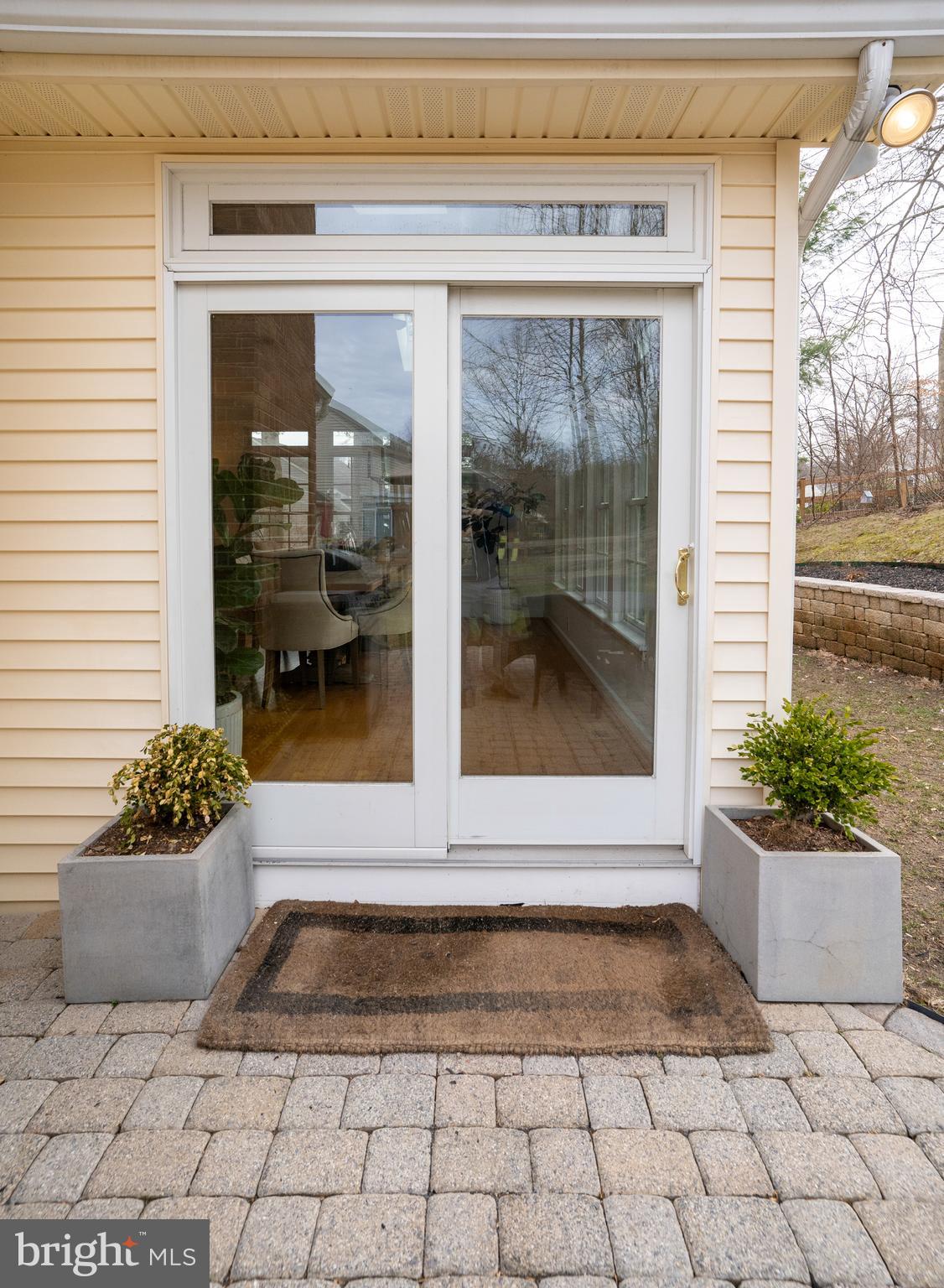 8531 Autumn Rust Road Ellicott City, MD 21043 - Photo 41 of 46 Sliding Door Off Dining Room