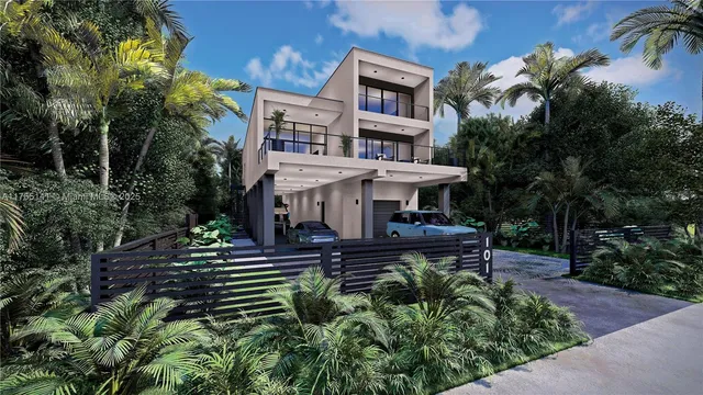 a view of a house with sitting area and furniture