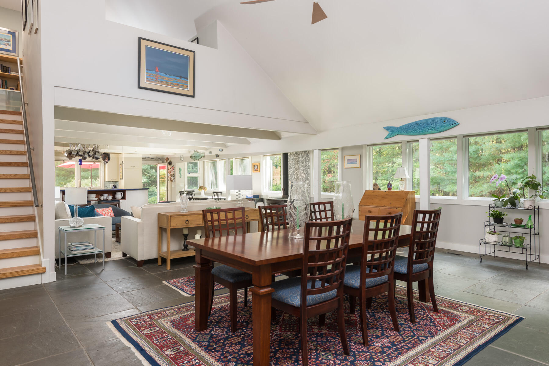58 Delano Road Marion, MA 02738 - Photo 11 of 41 a dining room with furniture and wooden floor
