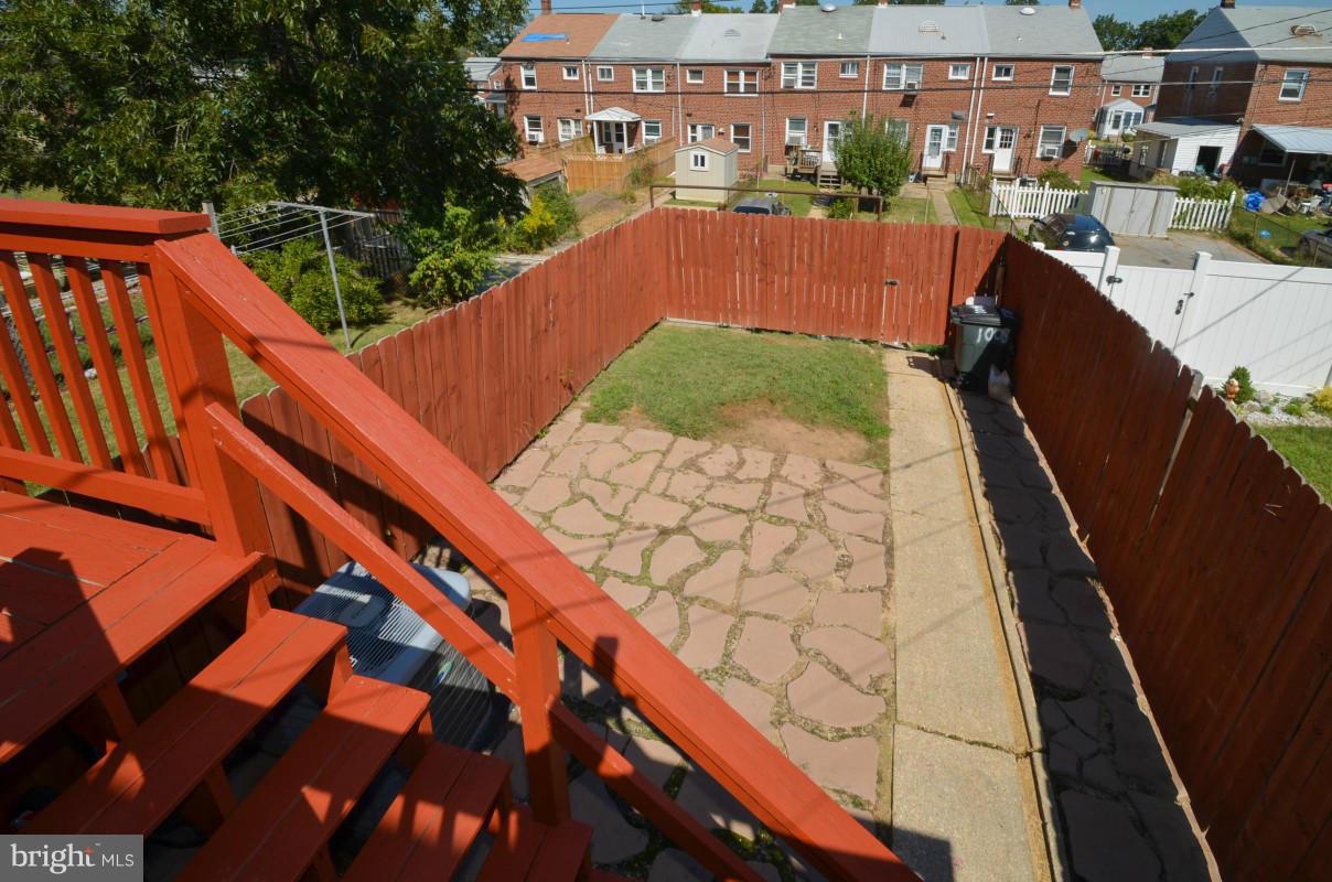 1008 Downton Road Baltimore, MD 21227 - Photo 17 of 22 Rear Patio