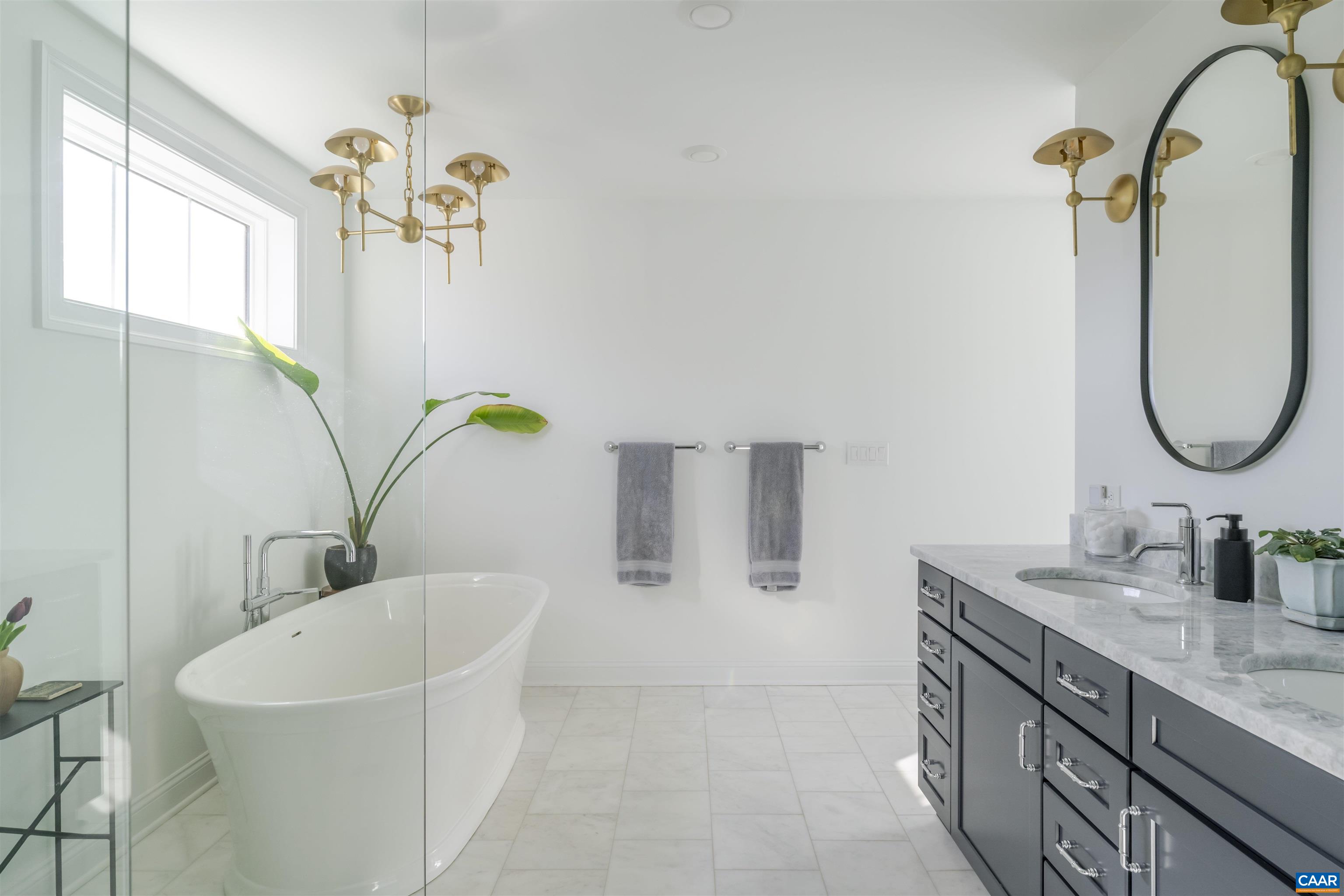 312 Bishopgate Lane Crozet, VA 22932 - Photo 14 of 22 a bathroom with a sink and a mirror