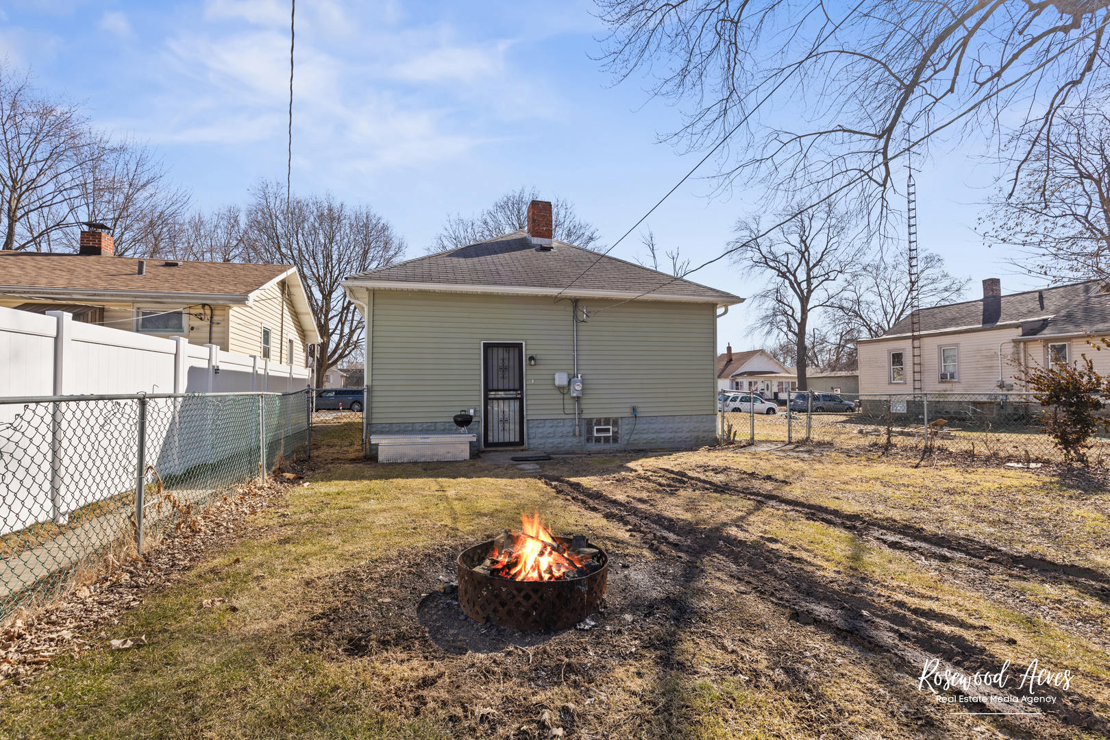 245 North 6th Avenue Kankakee, IL 60901 - Photo 16 of 16 a view of a house with snow on roof