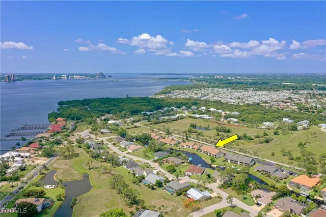 a view of a city with an ocean