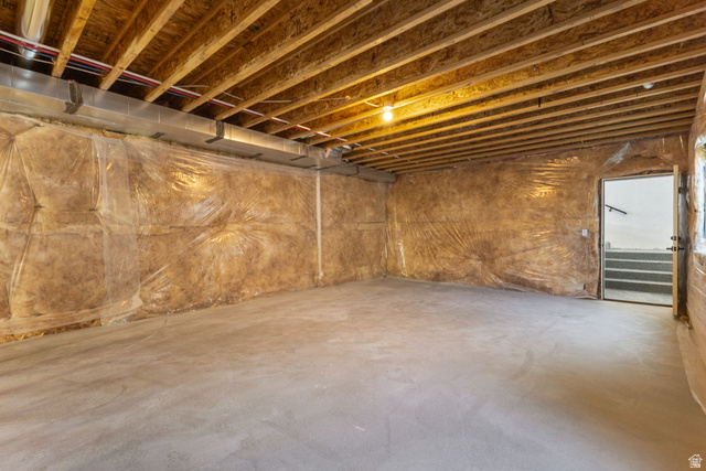 638 East Mountain Road North Ogden, UT 84414 - Photo 24 of 28 View of unfinished basement