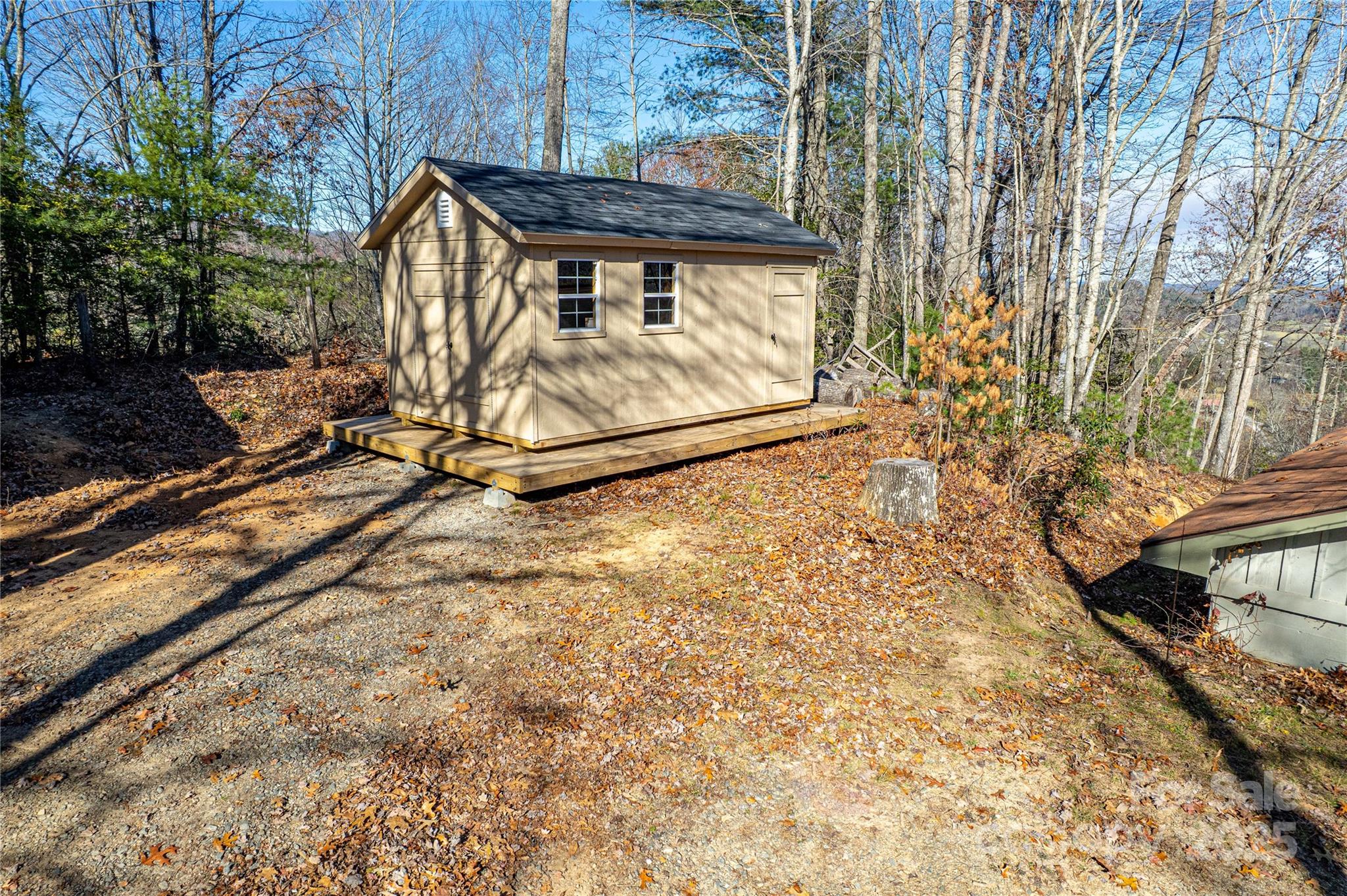 426-428 Weaver Creek Road Brevard, NC 28712 - Photo 46 of 48 a view of outdoor space yard and patio