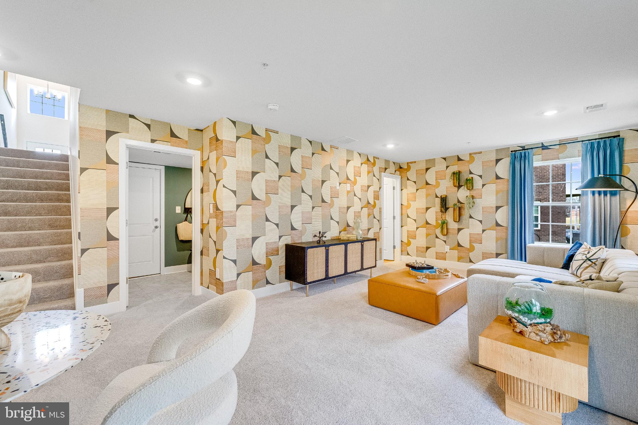 1723 Water Xing Road Baltimore, MD 21208 - Photo 10 of 21 a bedroom with furniture and a large window