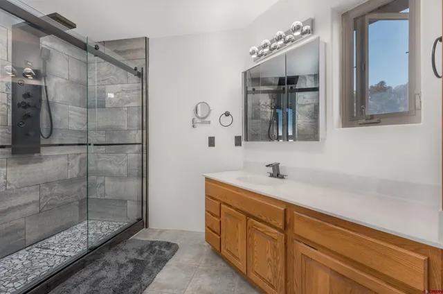 a view of a living room and a window