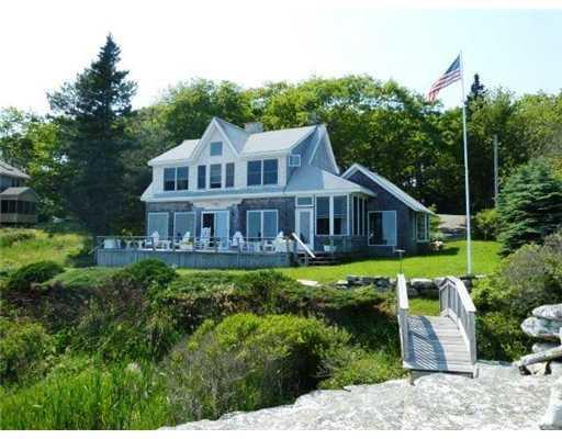 156 Loop Road Georgetown, ME 04548 - Photo 21 of 25 Exterior Back. Perched on your own...
