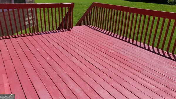 a view of a house with a balcony