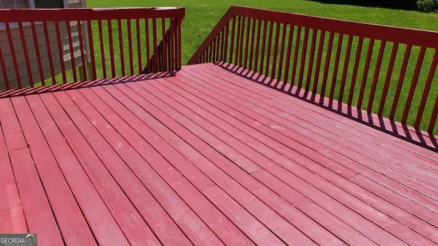 a view of a house with a balcony