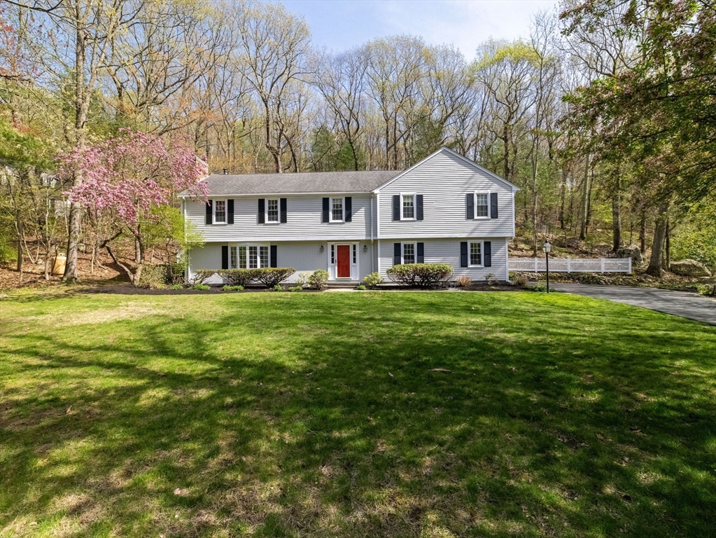 14 Pond Street Dover, MA 02030 - Photo 2 of 25 a view of house with garden