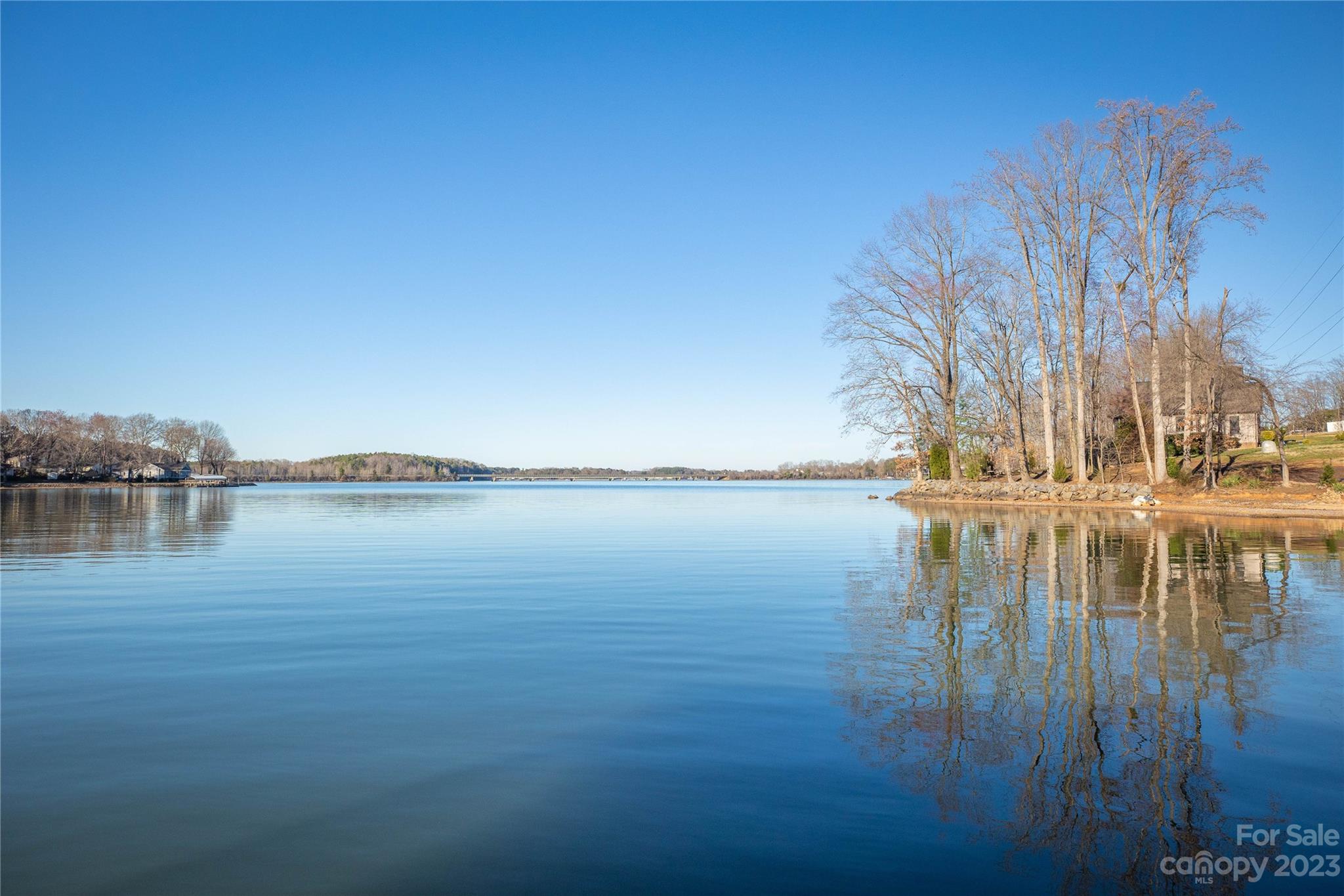 9110 Greenwood Road Terrell, NC 28682 - Photo 40 of 42 a view of lake with trees