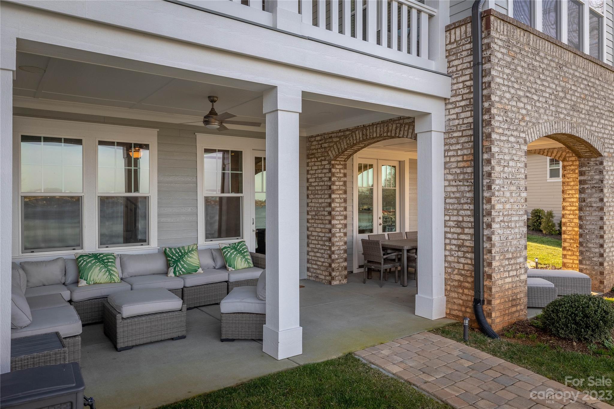 9110 Greenwood Road Terrell, NC 28682 - Photo 41 of 42 a front view of a house with outdoor seating