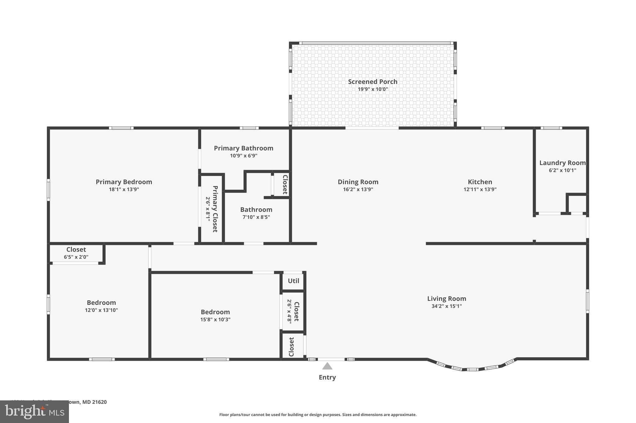 123 Heath Road Chestertown, MD 21620 - Photo 54 of 54 Floorplan for informational purposes