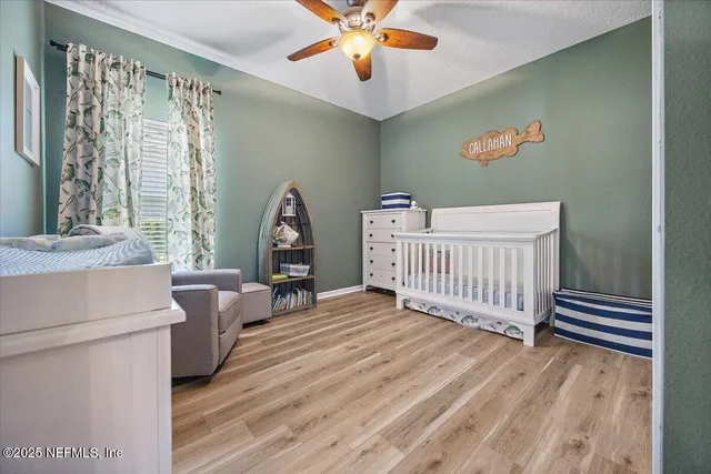 a view of livingroom with furniture and wooden floor