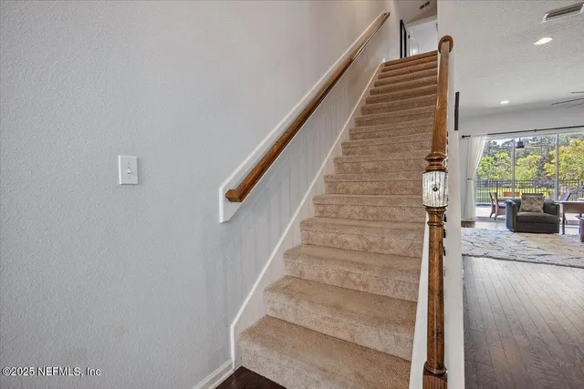 a view of entryway and hall